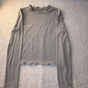 Justice Women's Grey Shirt